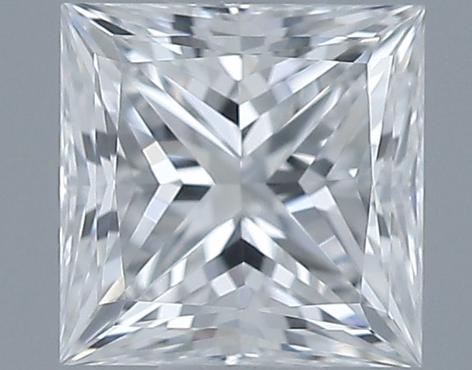 0.56ct Princess F IF Natural Diamond