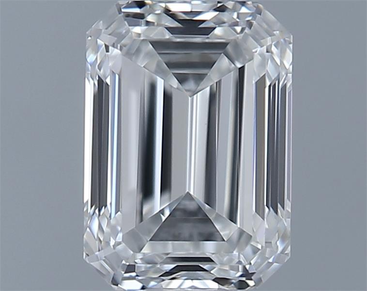 0.61ct Emerald F VVS2 Natural Diamond