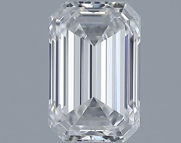 0.74ct Emerald F VS1 Natural Diamond