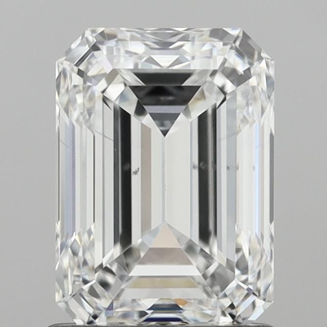 1.3ct Emerald F VS2 Natural Diamond