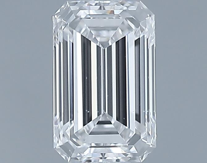 0.61ct Emerald D VS2 Natural Diamond