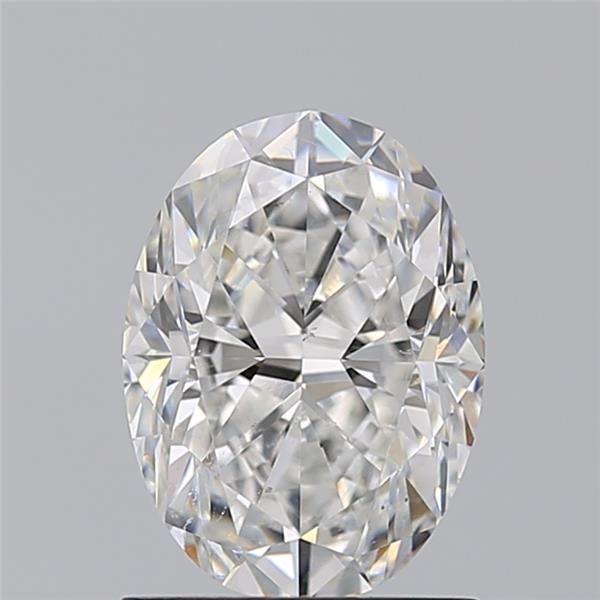 1.3ct Oval F SI1 Natural Diamond