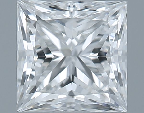 0.51ct Princess E VVS1 Natural Diamond
