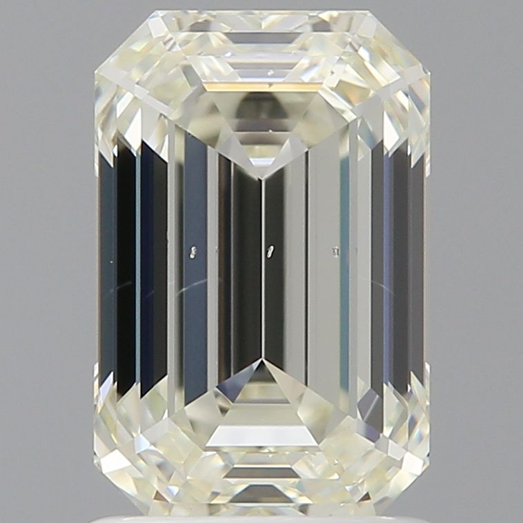 1.7ct Emerald M SI1 Natural Diamond