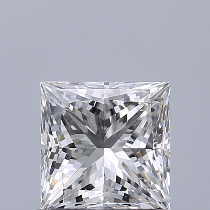 0.74ct Princess F IF Natural Diamond