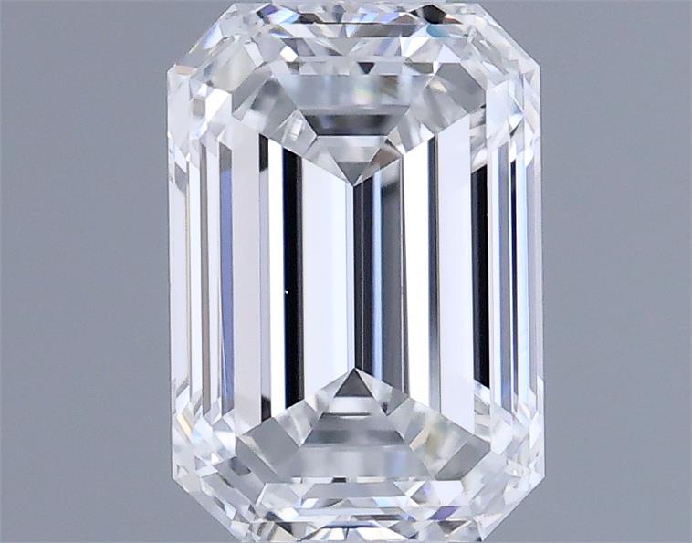 0.59ct Emerald F VVS2 Natural Diamond