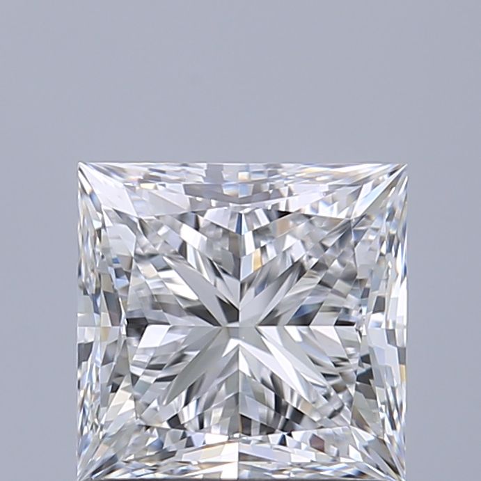 1.02ct Princess D VS2 Natural Diamond