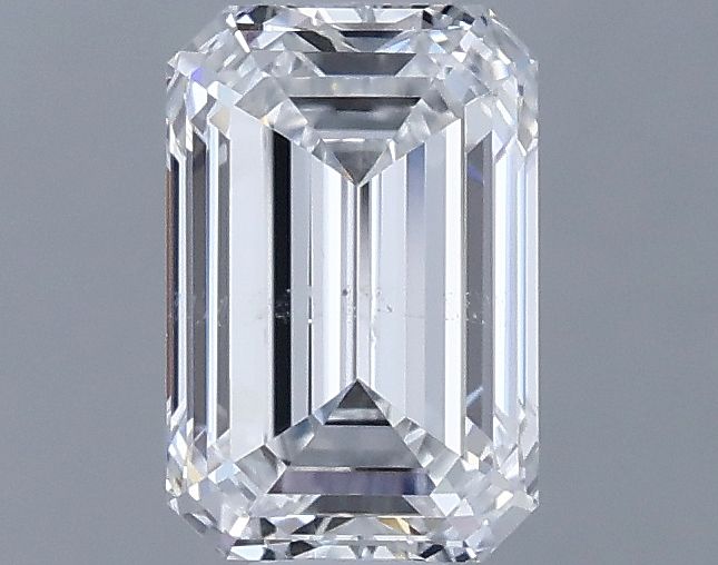 0.9ct Emerald E SI2 Natural Diamond