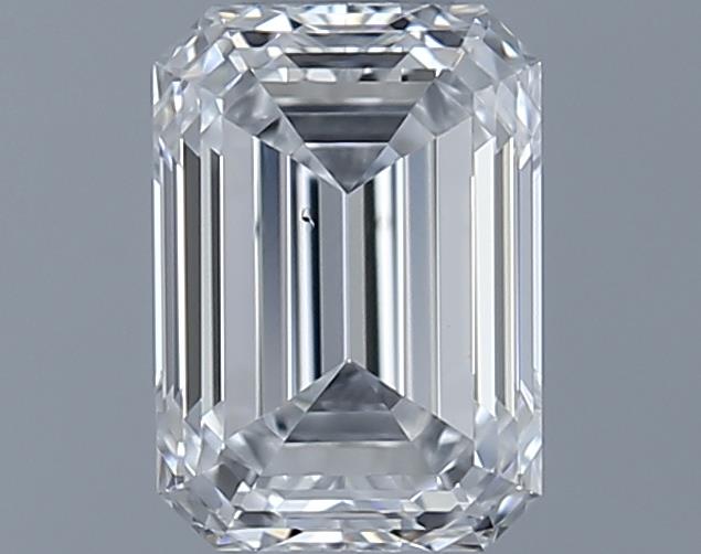 0.57ct Emerald E VS2 Natural Diamond