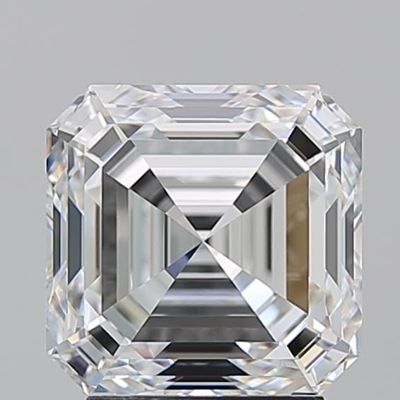 3.02ct Asscher F VVS1 Natural Diamond