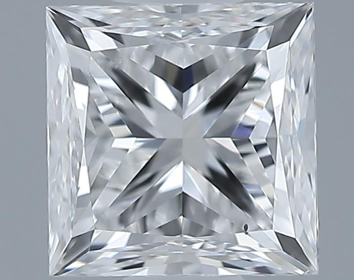 0.81ct Princess F VS2 Natural Diamond
