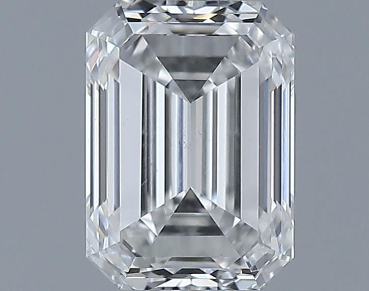 0.8ct Emerald F VS2 Natural Diamond