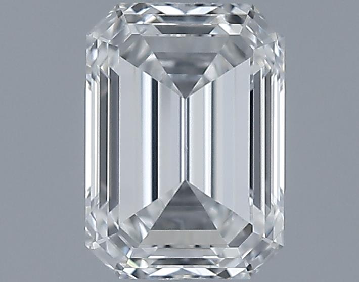 0.9ct Emerald F VS1 Natural Diamond