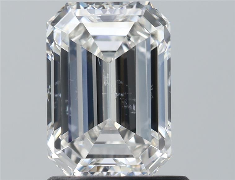 1.2ct Emerald F SI1 Natural Diamond