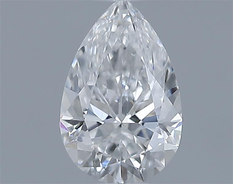 0.53ct Pear E VS2 Natural Diamond