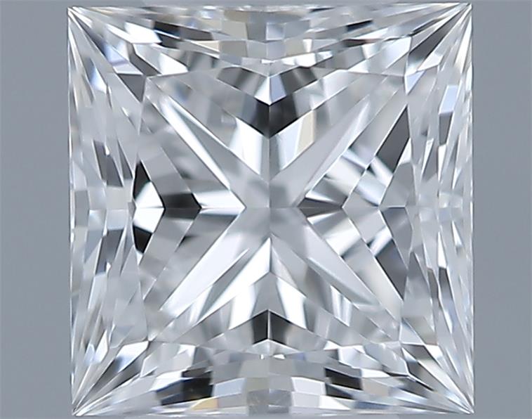 0.53ct Princess E VVS1 Natural Diamond