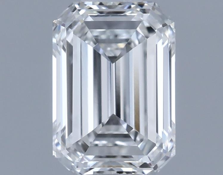 0.61ct Emerald F VS2 Natural Diamond