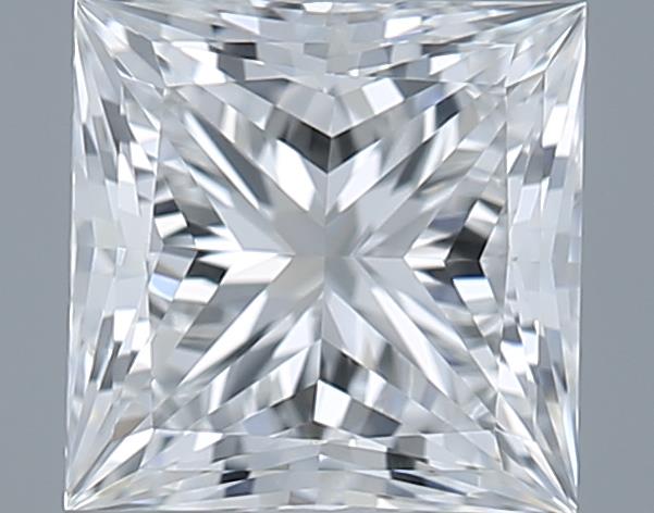 0.71ct Princess F VVS1 Natural Diamond