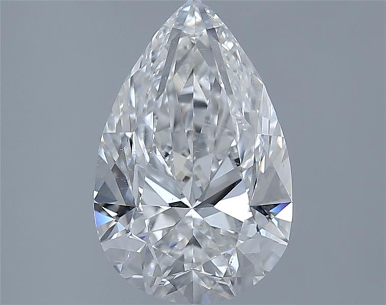 2ct Pear F SI1 Natural Diamond