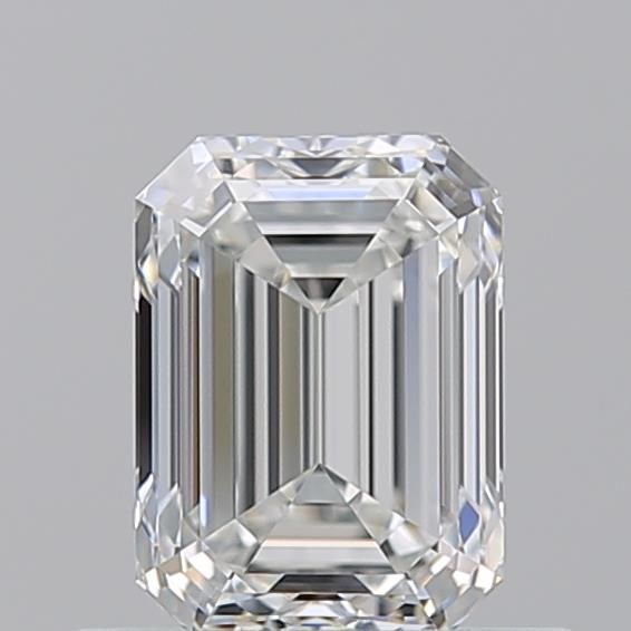 0.74ct Emerald G IF Natural Diamond