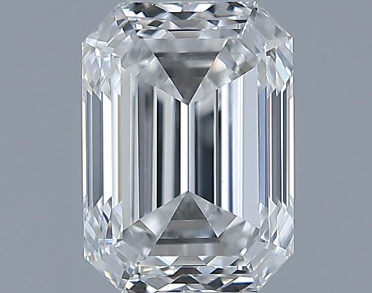 0.9ct Emerald F VVS2 Natural Diamond