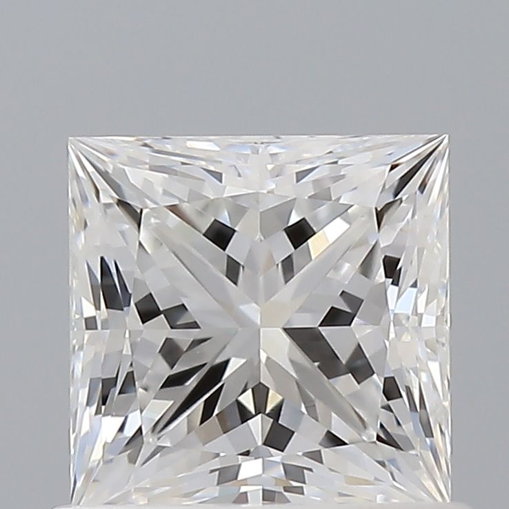 0.91ct Princess E VS2 Natural Diamond