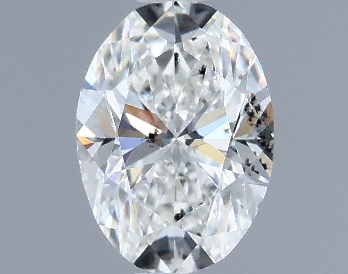 0.7ct Oval H SI2 Natural Diamond