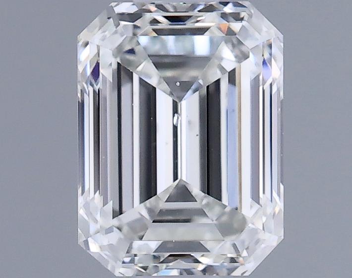 0.75ct Emerald H SI1 Natural Diamond