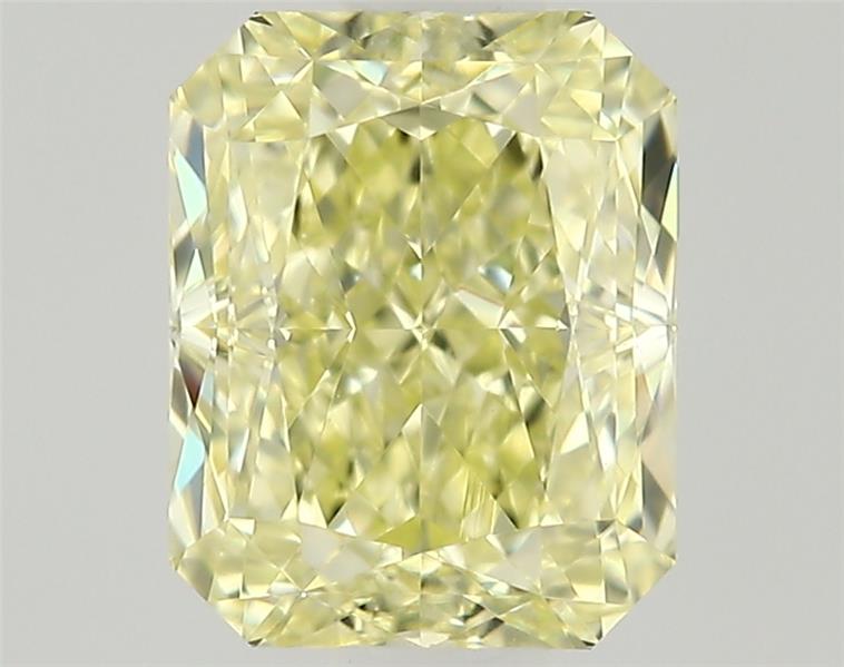 0.51ct Fancy Natural-even Yellow Radiant Natural Diamond