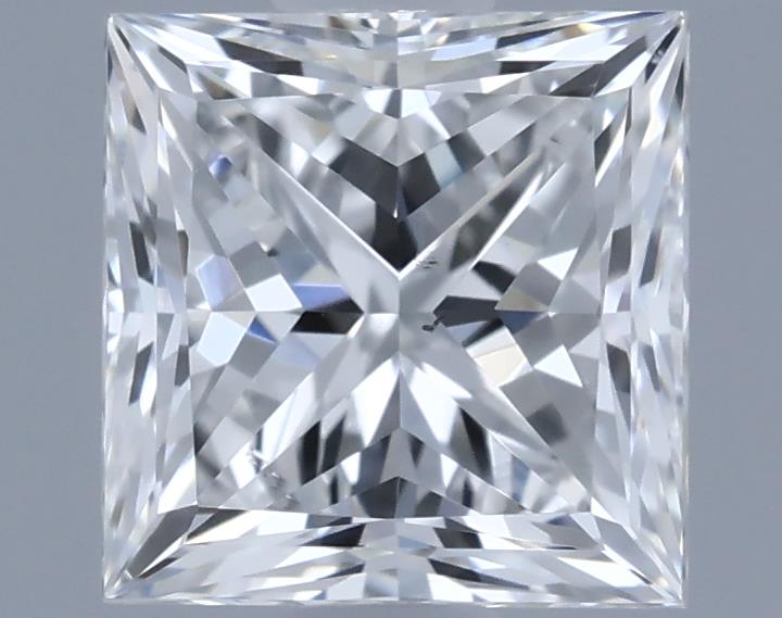 0.9ct Princess F SI1 Natural Diamond