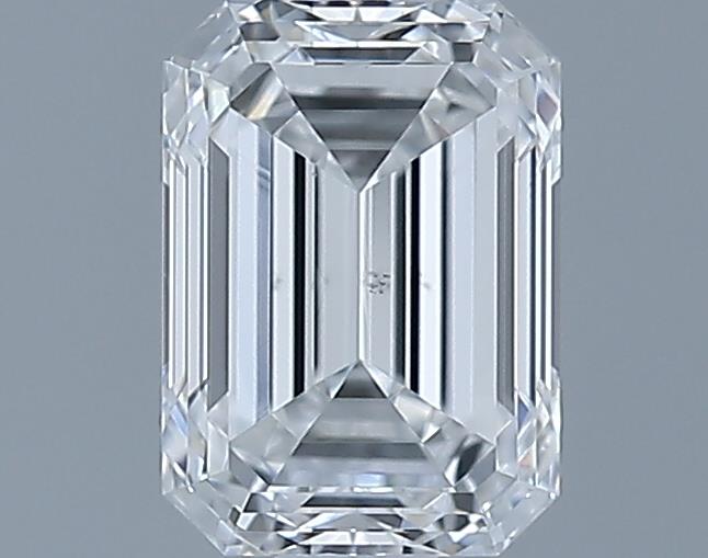 0.74ct Emerald E SI1 Natural Diamond