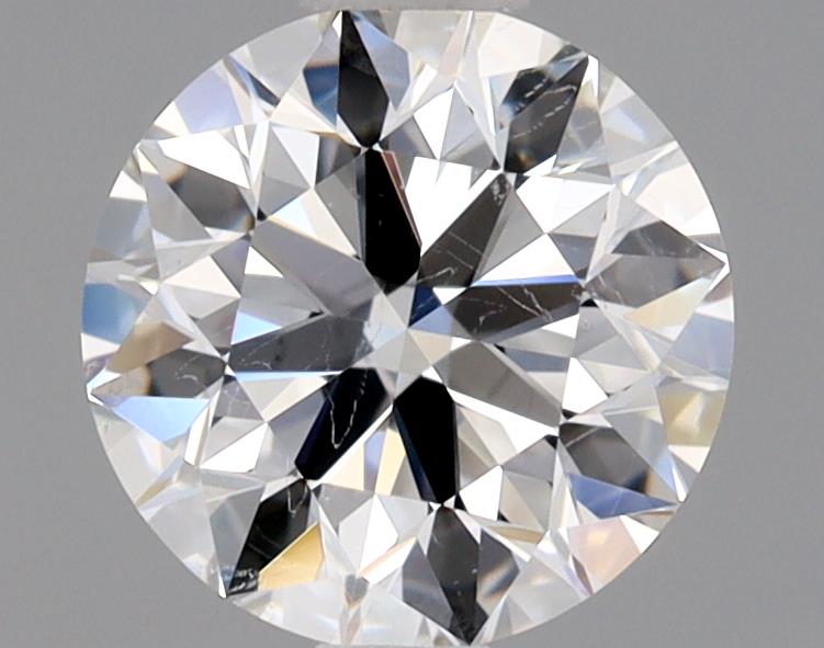 0.9ct Round F SI1 Natural Diamond