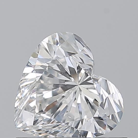 0.7ct Heart E VS2 Natural Diamond