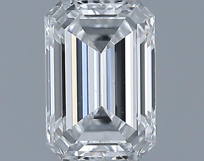 0.61ct Emerald E VS2 Natural Diamond