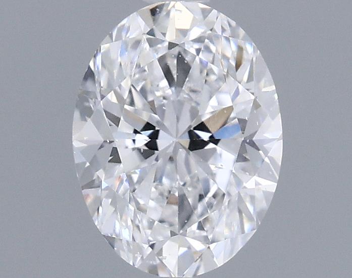 0.7ct Oval D SI1 Natural Diamond