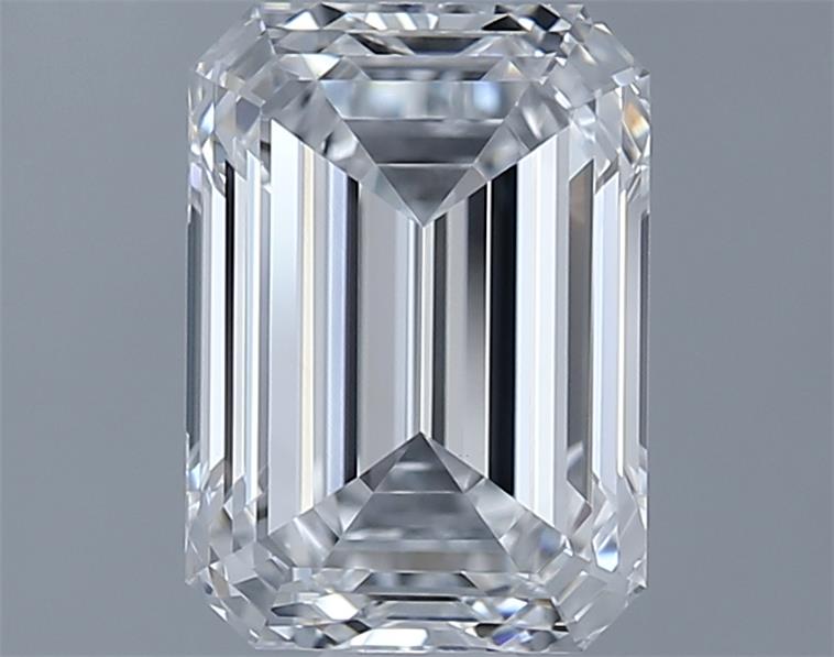 2.01ct Emerald D VVS2 Natural Diamond