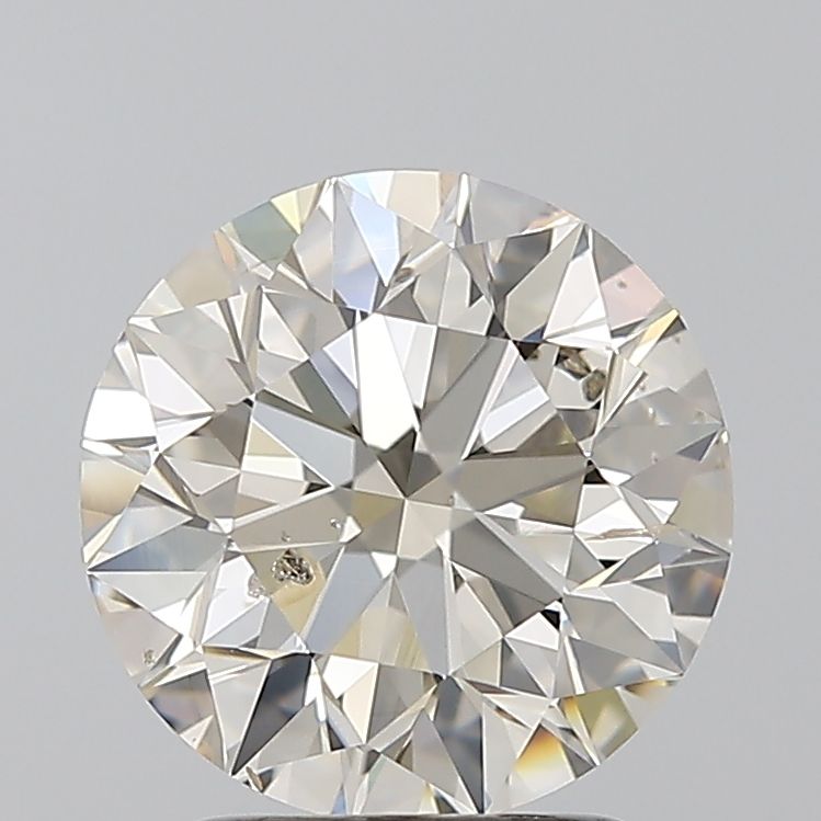 2.2ct Round M SI2 Natural Diamond
