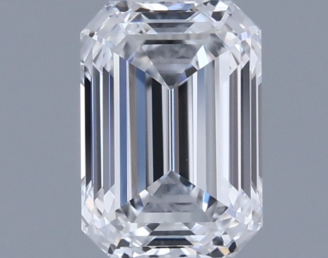 0.62ct Emerald F VVS1 Natural Diamond