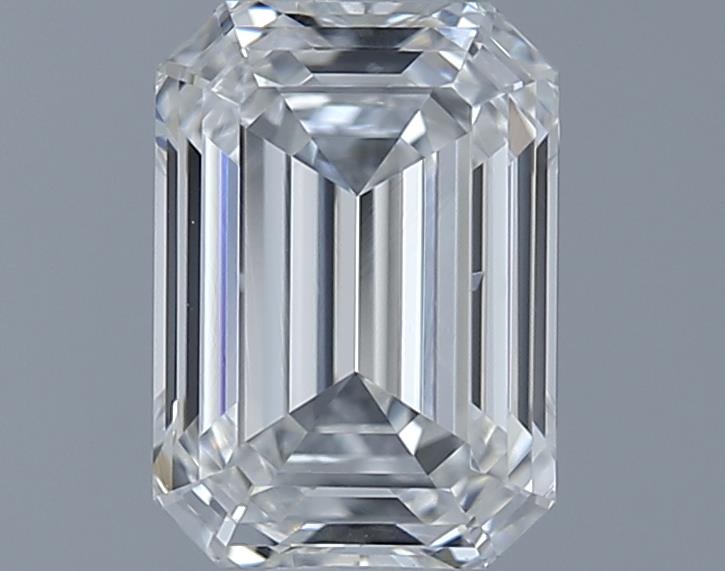 0.9ct Emerald H SI1 Natural Diamond