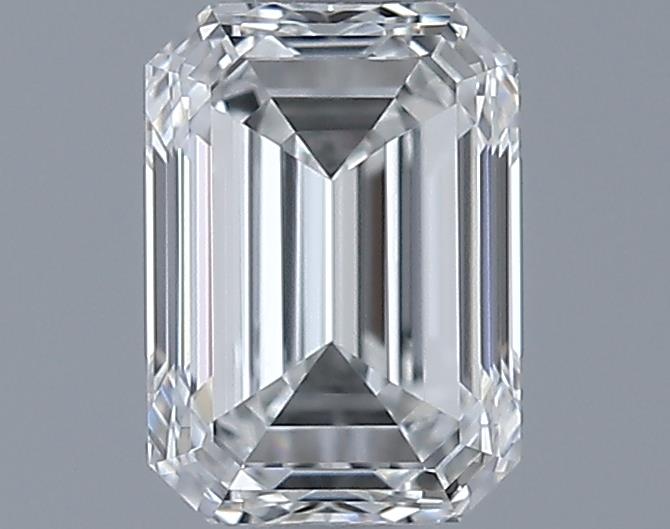 0.51ct Emerald F VVS2 Natural Diamond