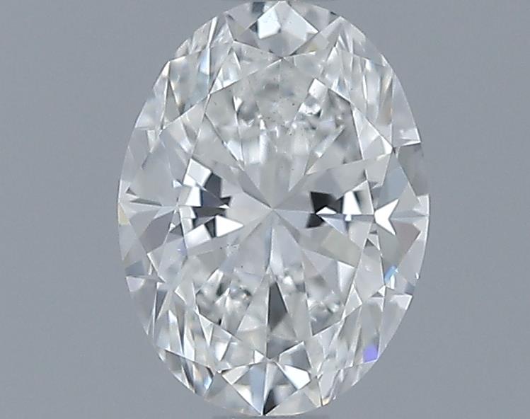 0.7ct Oval F SI1 Natural Diamond