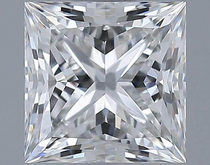 0.81ct Princess F VVS1 Natural Diamond