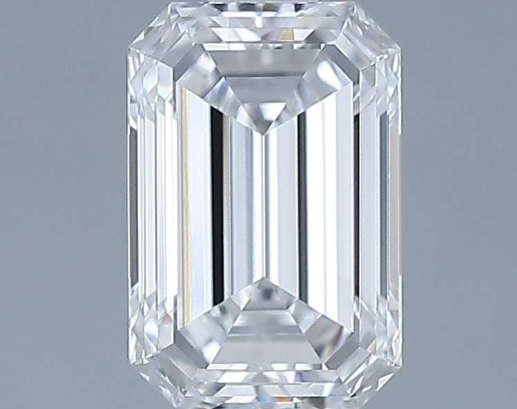 0.71ct Emerald D VVS1 Natural Diamond
