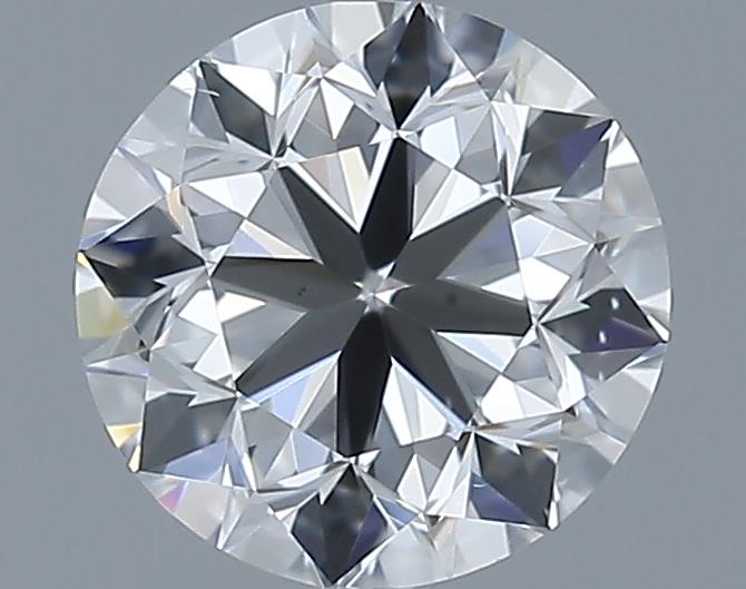 0.9ct Round E VS2 Natural Diamond