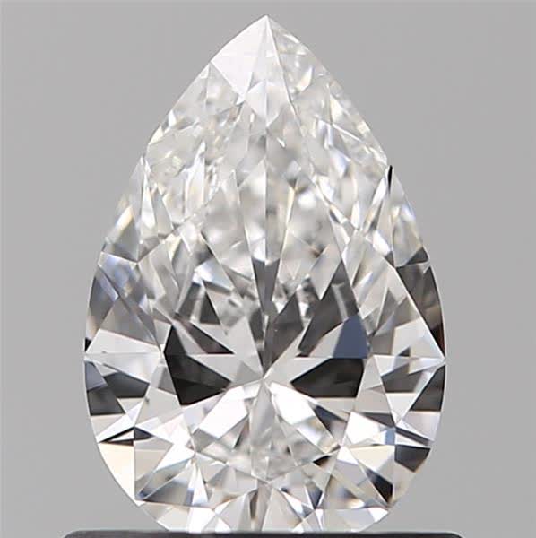 0.59ct Pear E VVS2 Natural Diamond
