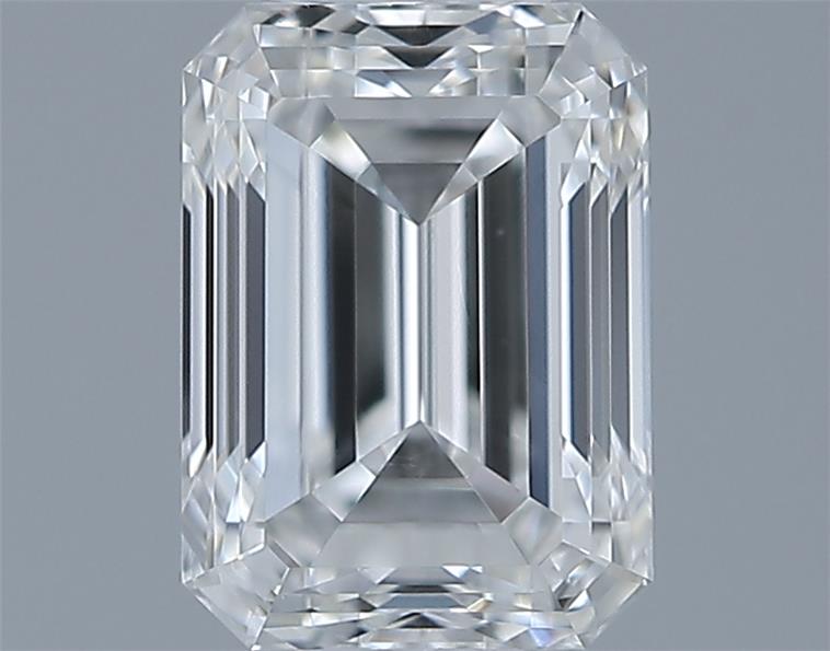 0.7ct Emerald F VS2 Natural Diamond