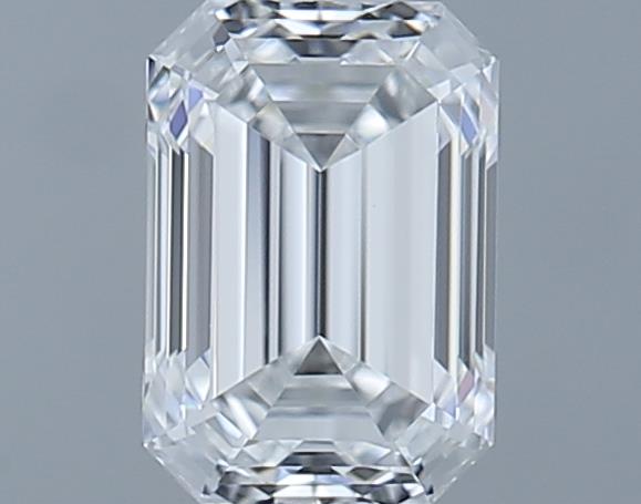 0.51ct Emerald F VVS2 Natural Diamond