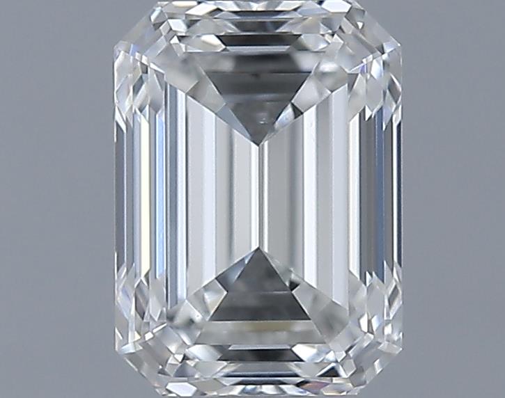 0.91ct Emerald F VS2 Natural Diamond