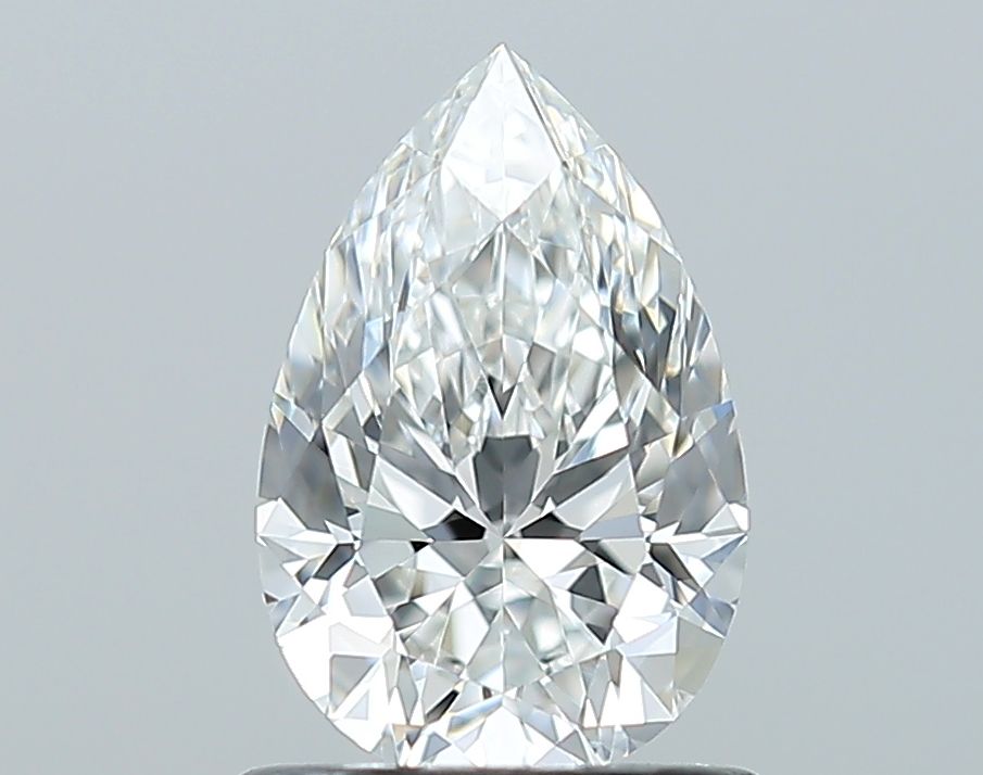 0.9ct Pear F IF Natural Diamond