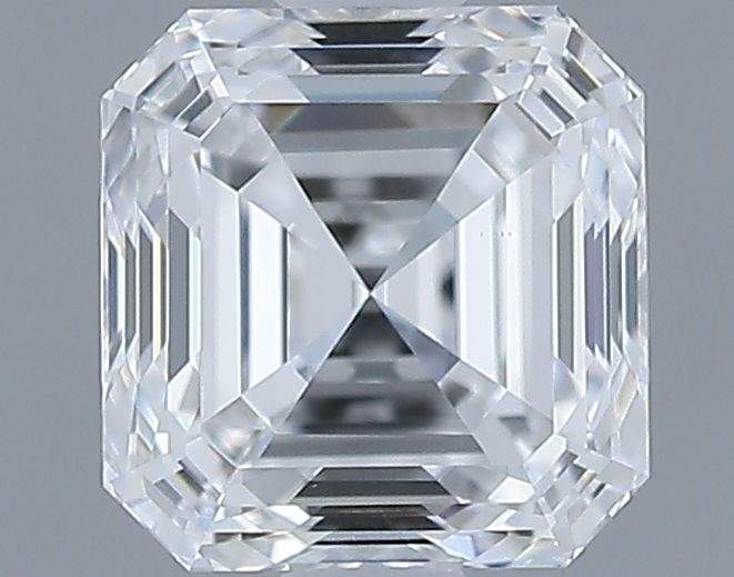 0.9ct Asscher D VS1 Natural Diamond